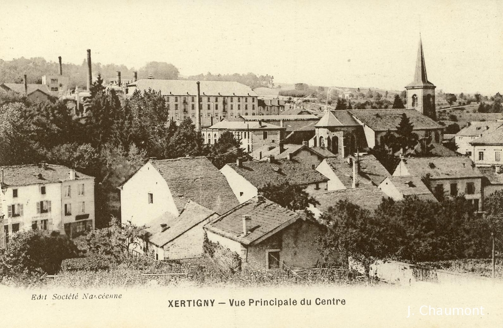 Xertigny/Xertigny Vue Principale du Centre